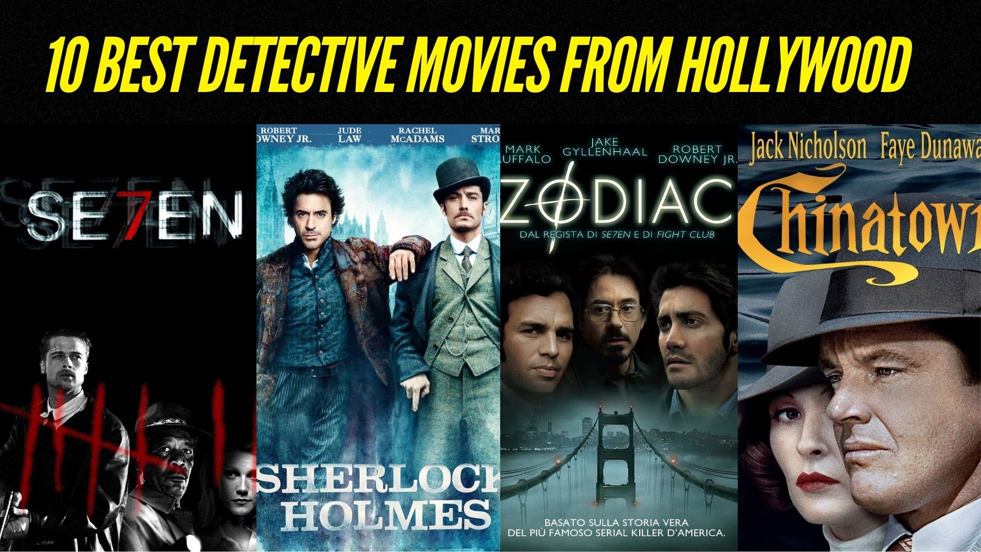 Must Watch Detective Movies